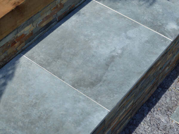 Porcelain Paving from Miles Stone in Acton Blue