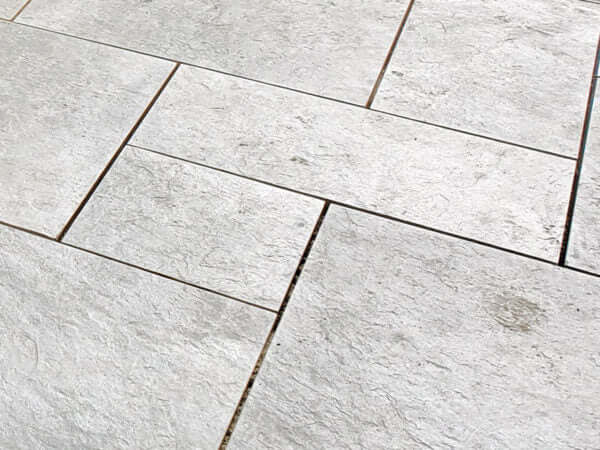 Acton Silver Modular Porcelain Paving from Miles Stone
