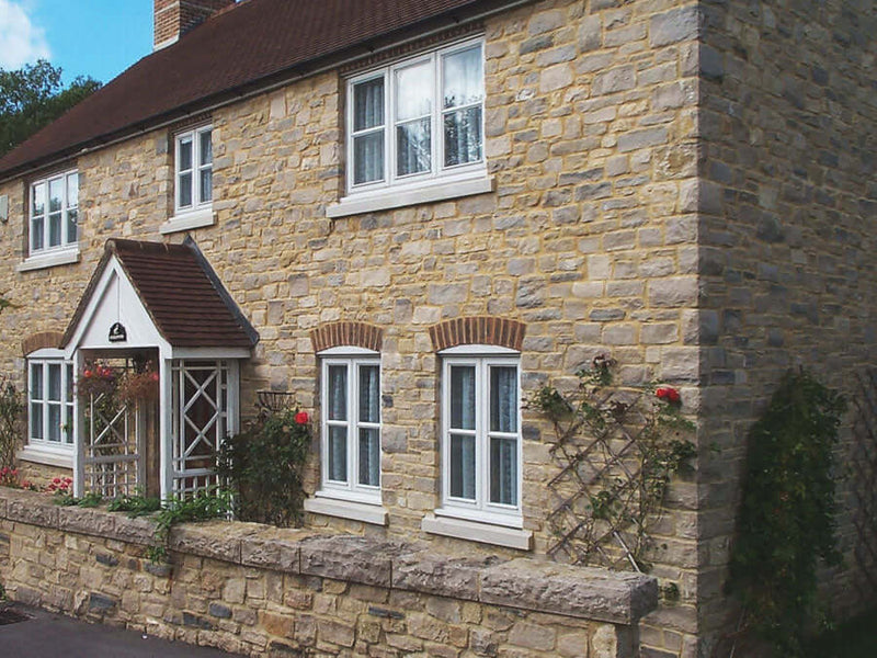 Purbeck Cropped Walling Stone House