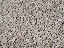 Silver Granite Chippings Close-up
