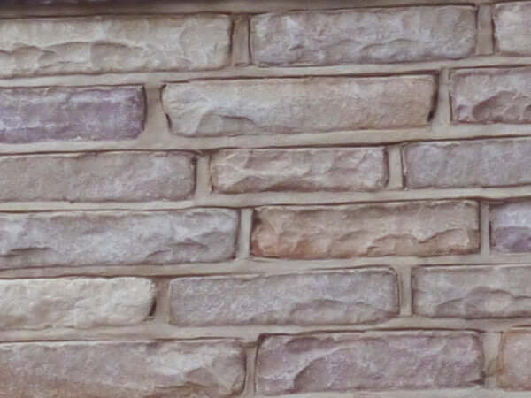 Bronte Tumbled Sandstone Walling Close-up