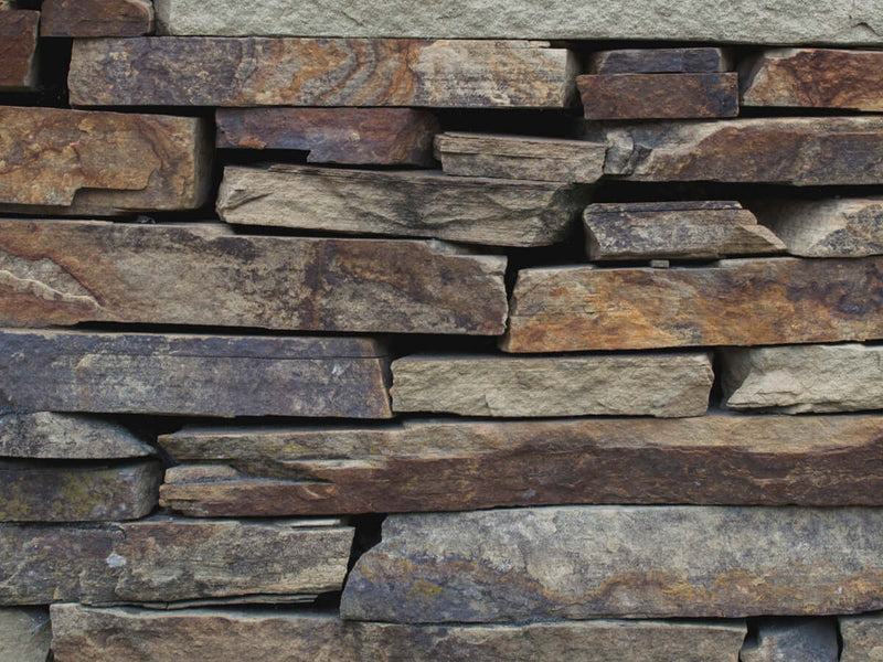 York Thin Walling Stone Close-up